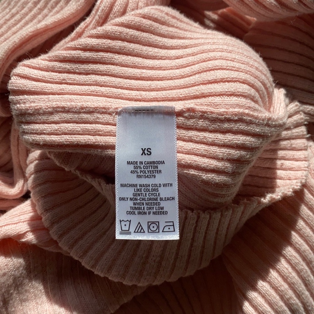 Light Pink Button Sweater - Picture 6 of 6